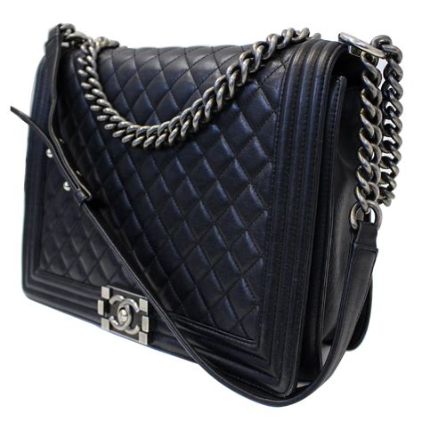 black chanel shoulder bag|chanel calfskin leather shoulder bags.